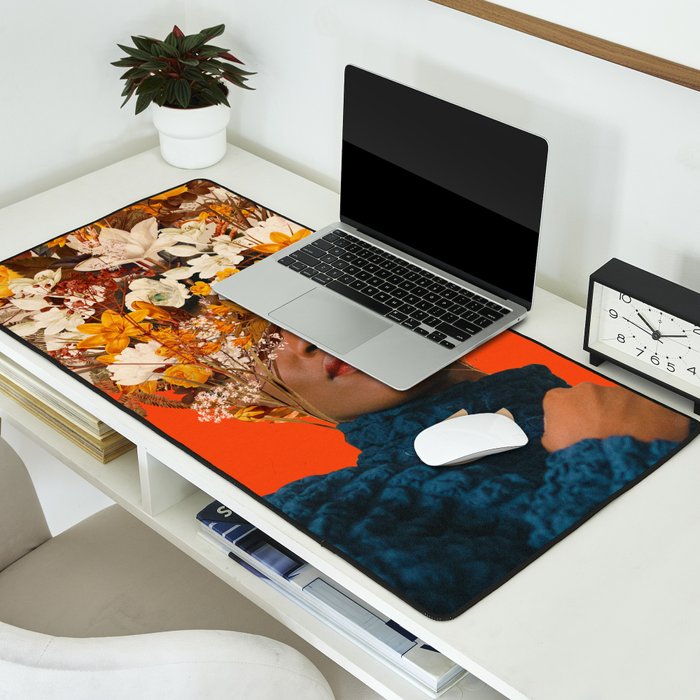 You are my Beige Orange Dreamfield Desk Mat Gallery Image 2