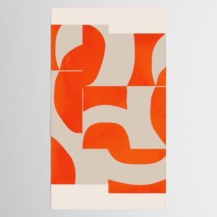 Minimal Geometric Shapes 225 Tablecloth Gallery Image 2
