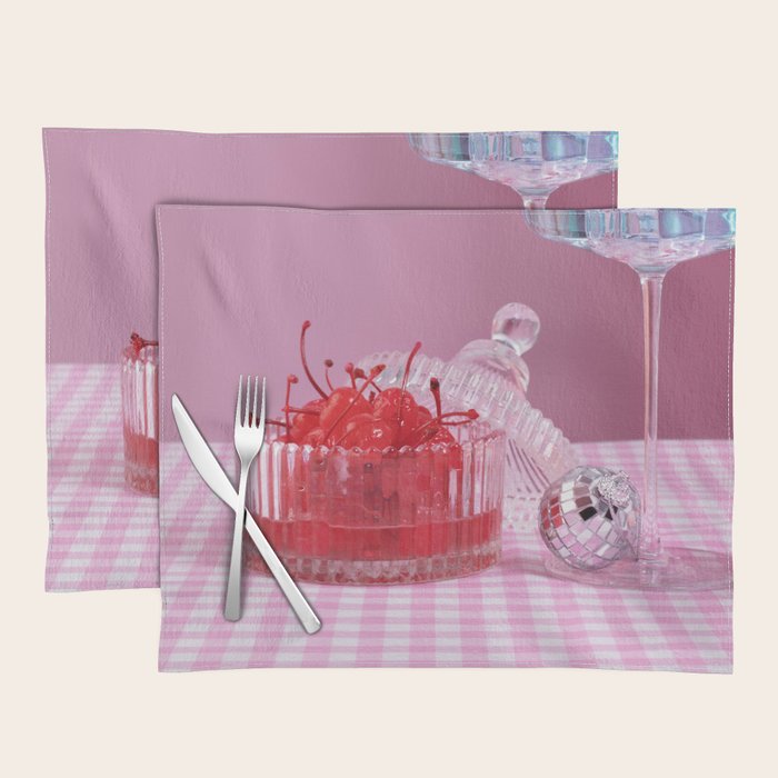 The cherries party Placemat Gallery Image 1