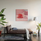 The cherries party Wood Wall Art Gallery Image 2
