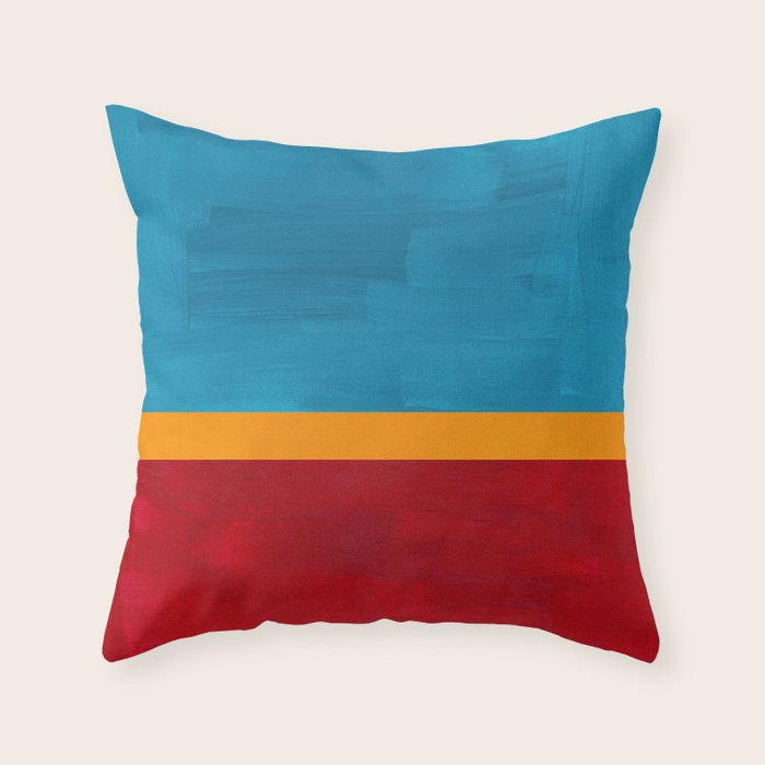 70s Glow  Throw Pillow Gallery Image 6