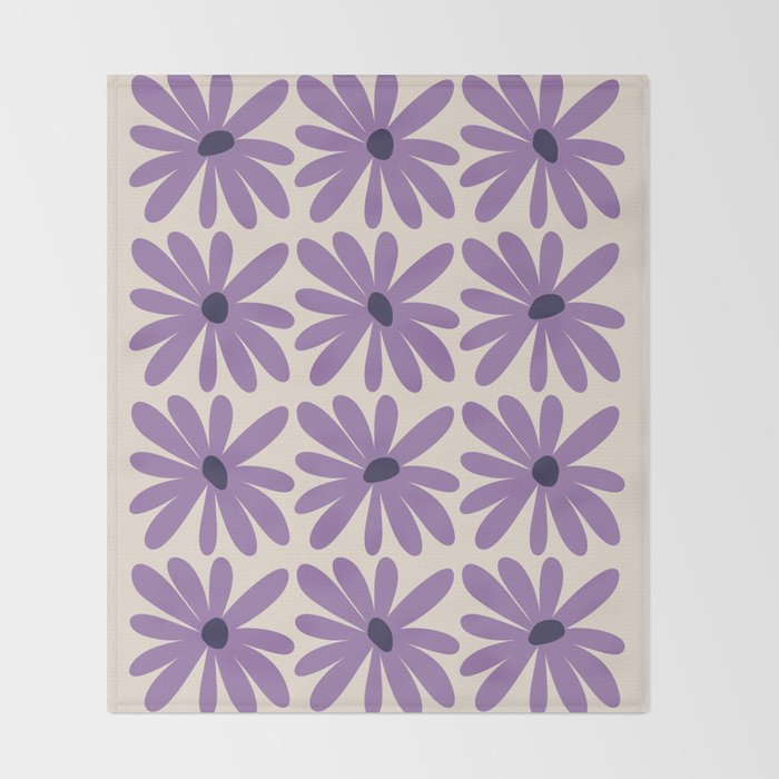 Fiori II Throw Blanket Gallery Image 2