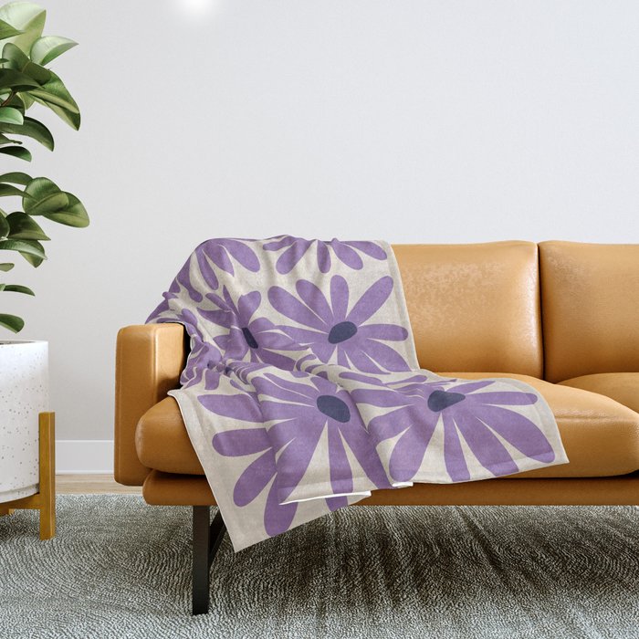 Fiori II Throw Blanket Gallery Image 1