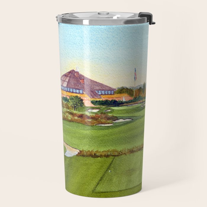 Montauk Downs State Park Golf Course New York Travel Mug Gallery Image 2