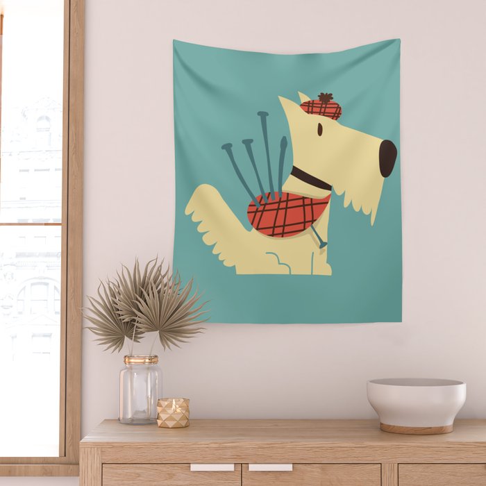 Scottish  Terrier - My Pet Wall Tapestry Gallery Image 2