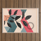 Tropical Geometry 12 Outdoor Rug Gallery Image 1