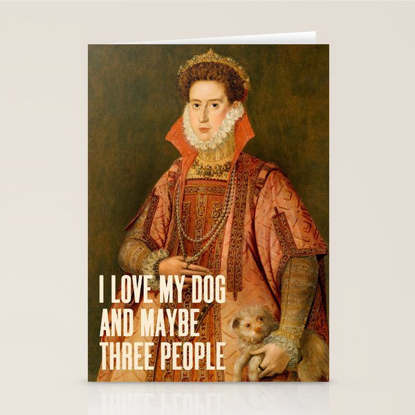 I Love My Dog Stationery Card Gallery Image 2
