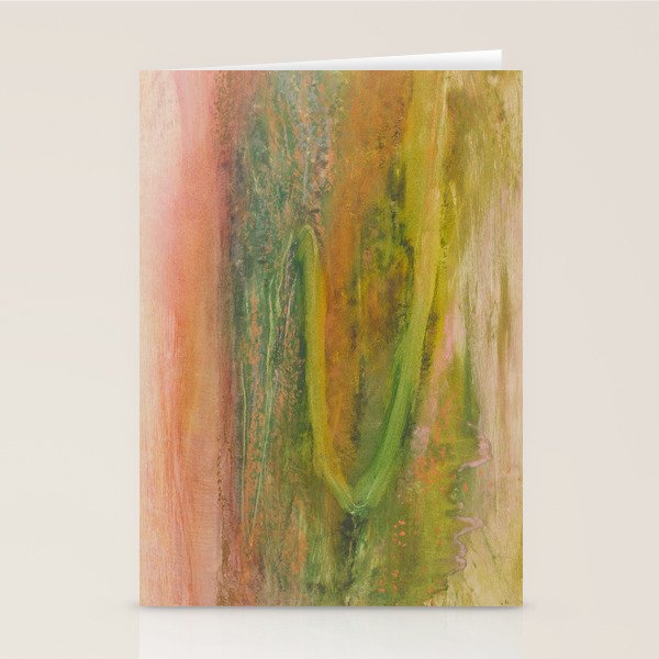 Winding River by Edgar Degas, 1890 Stationery Card Gallery Image 1