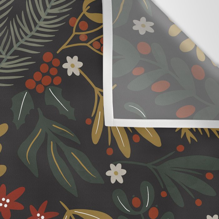 Dark holidays nature Wall Tapestry Gallery Image 3