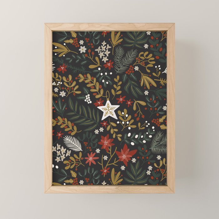 Dark holidays nature Mini Art Print Gallery Image 1