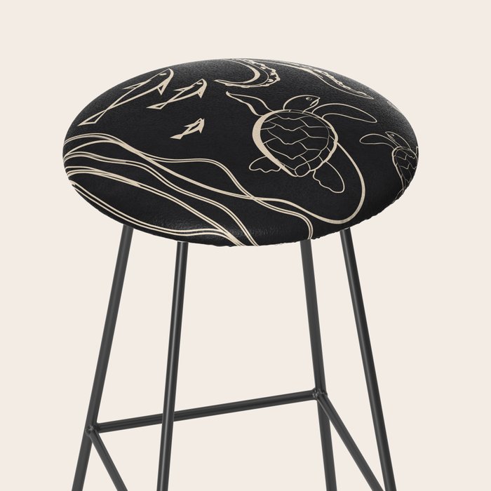 Minimal Sea Life 1 Stool Gallery Image 2