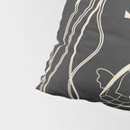 Minimal Sea Life 1 Pillow Sham Gallery Image 4