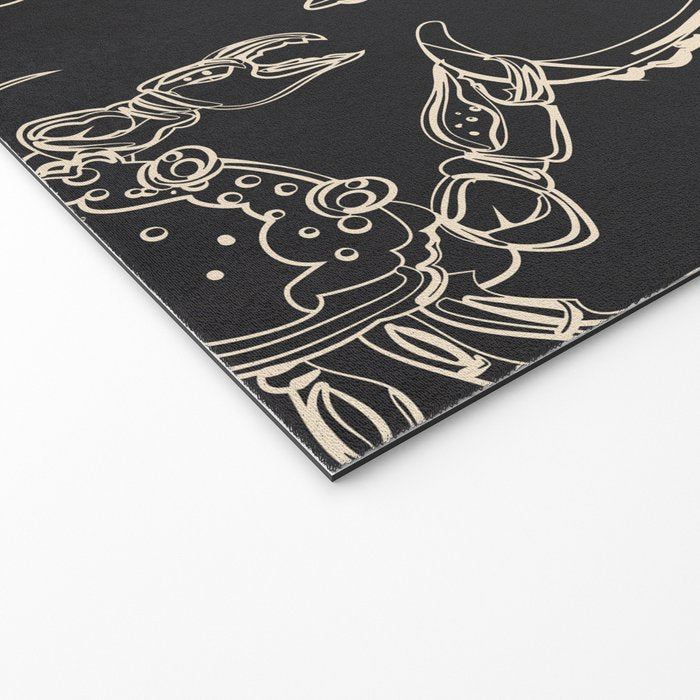 Minimal Sea Life 1 Welcome Mat Gallery Image 2