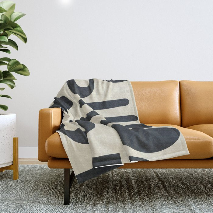 Abstract Colorful Setting 8 Throw Blanket Gallery Image 1