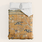 Suiyuan Province Chinese Pictorial Rug Print Duvet Cover Gallery Image 6