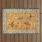 Suiyuan Province Chinese Pictorial Rug Print Outdoor Rug Gallery Image 1