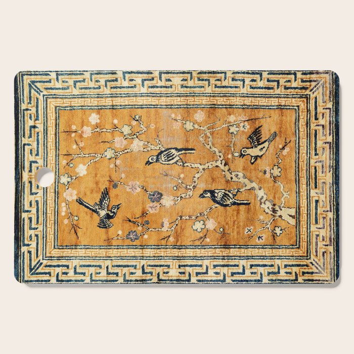 Suiyuan Province Chinese Pictorial Rug Print Cutting Board Gallery Image 1