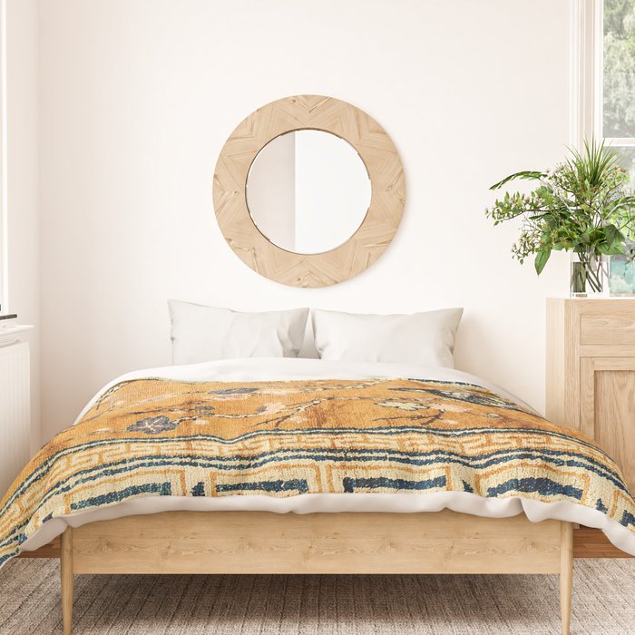 Suiyuan Province Chinese Pictorial Rug Print Duvet Cover Gallery Image 3