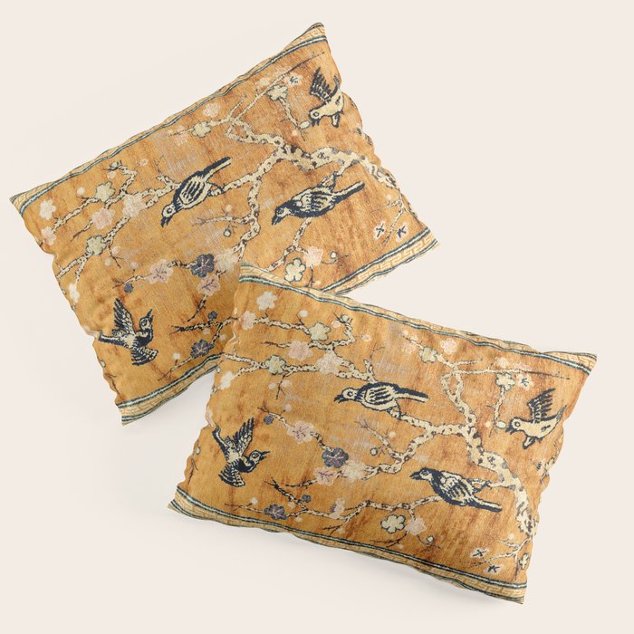 Suiyuan Province Chinese Pictorial Rug Print Pillow Sham Gallery Image 3