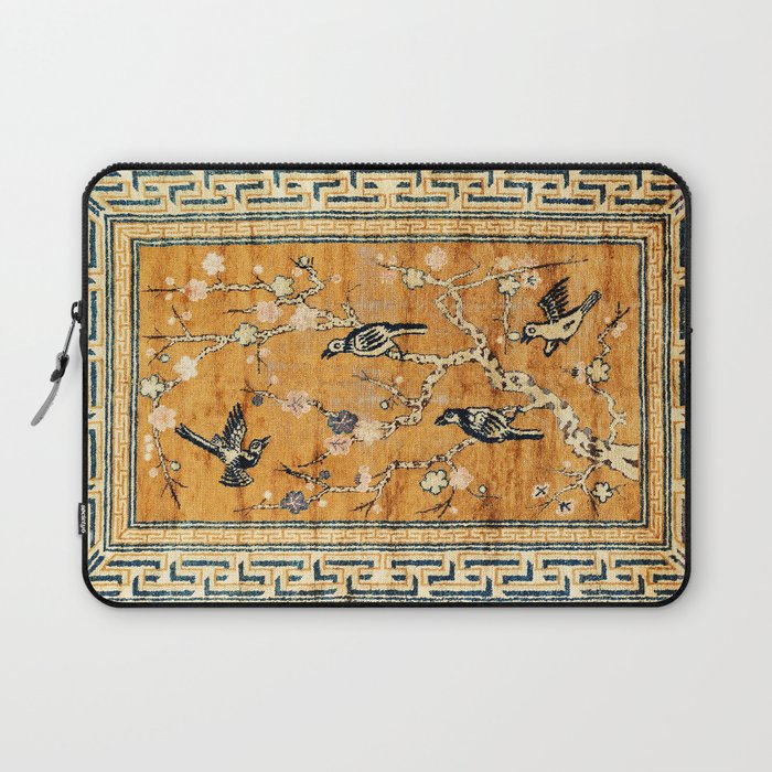 Suiyuan Province Chinese Pictorial Rug Print Laptop Sleeve Gallery Image 1