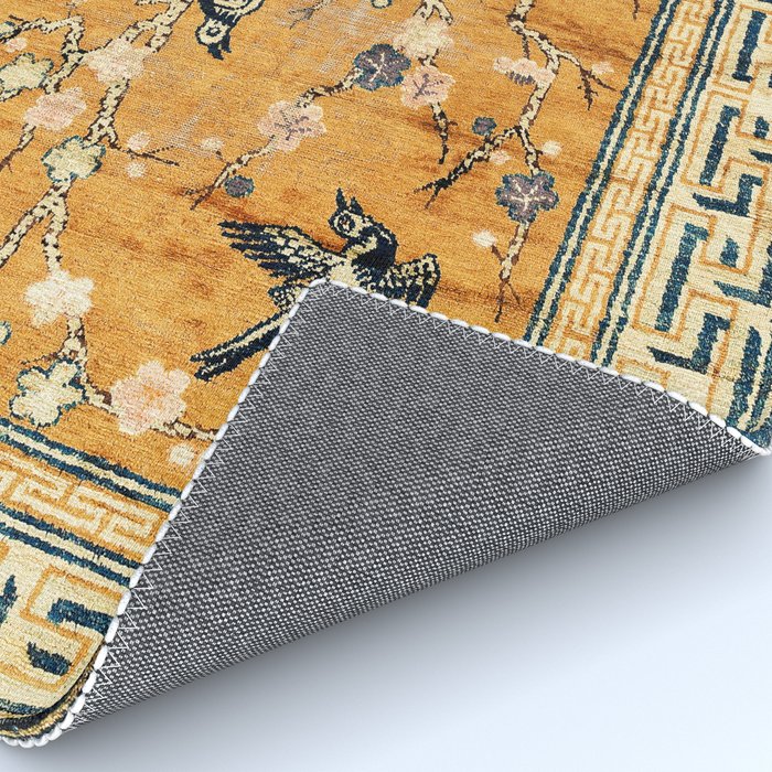 Suiyuan Province Chinese Pictorial Rug Print Rug Gallery Image 4