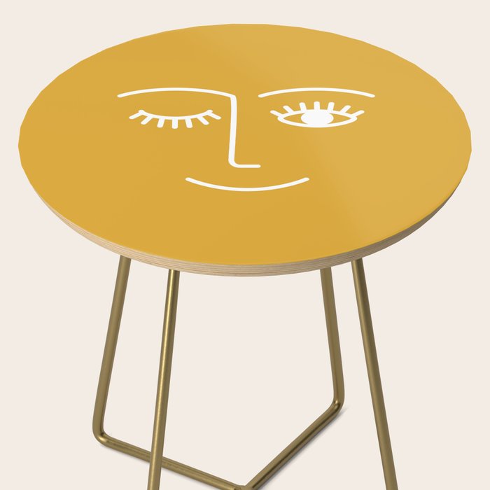 Wink (Mustard Yellow) Side Table Gallery Image 2