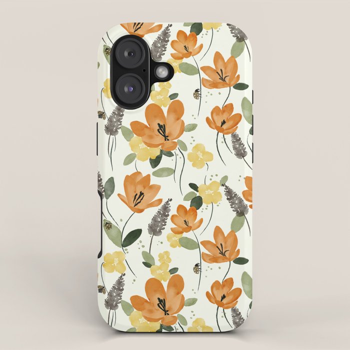 Evening Glow Meadow iPhone Case Gallery Image 1