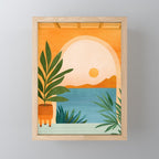 Riviera Villa View Mini Art Print Gallery Image 1