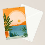Riviera Villa View Stationery Card Gallery Image 2