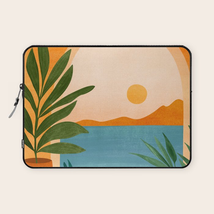 Riviera Villa View Laptop Sleeve Gallery Image 1