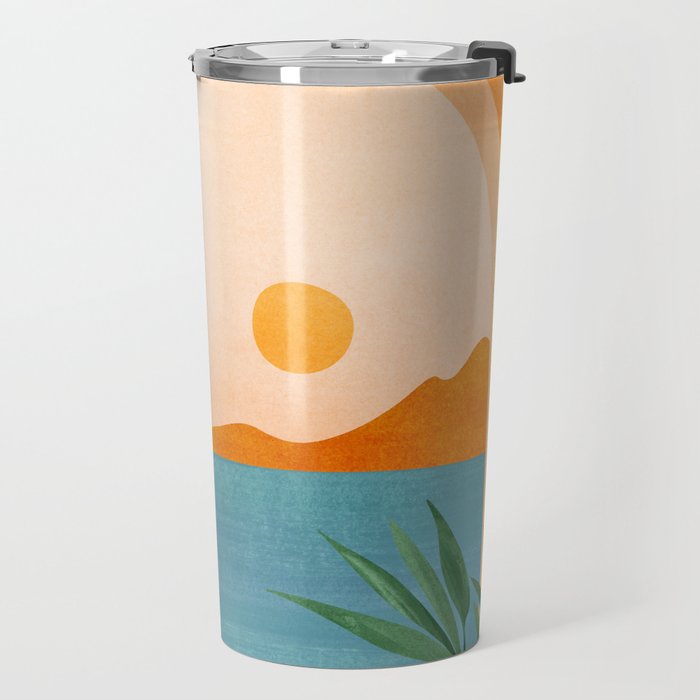 Riviera Villa View Travel Mug Gallery Image 2