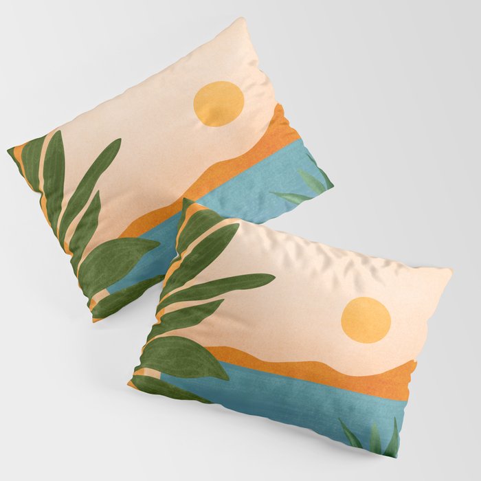 Riviera Villa View Pillow Sham Gallery Image 3