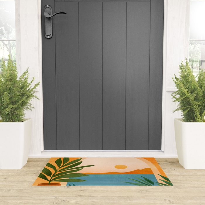 Riviera Villa View Welcome Mat Gallery Image 3