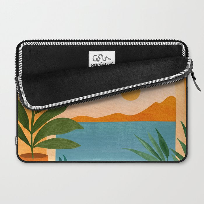 Riviera Villa View Laptop Sleeve Gallery Image 2