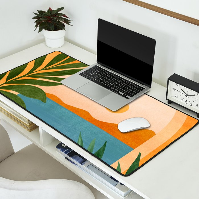 Riviera Villa View Desk Mat Gallery Image 2
