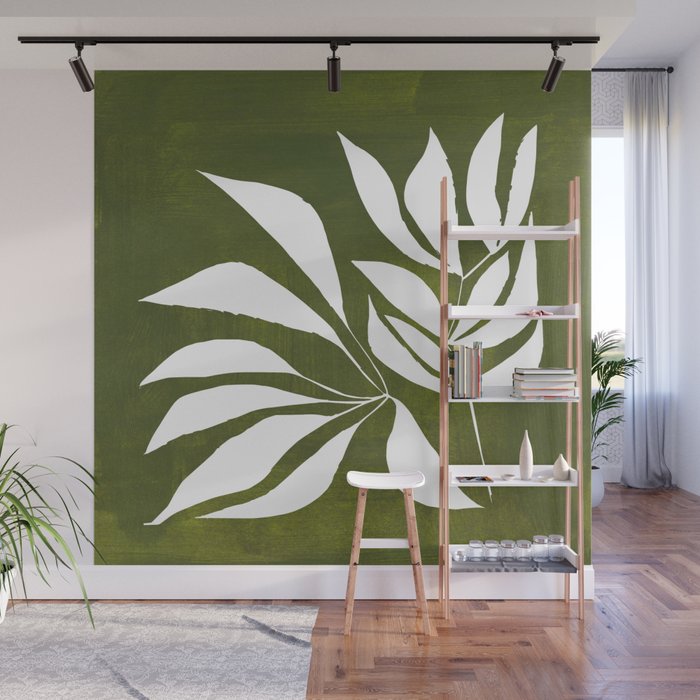Olive Branches Wall Mural Gallery Image 1