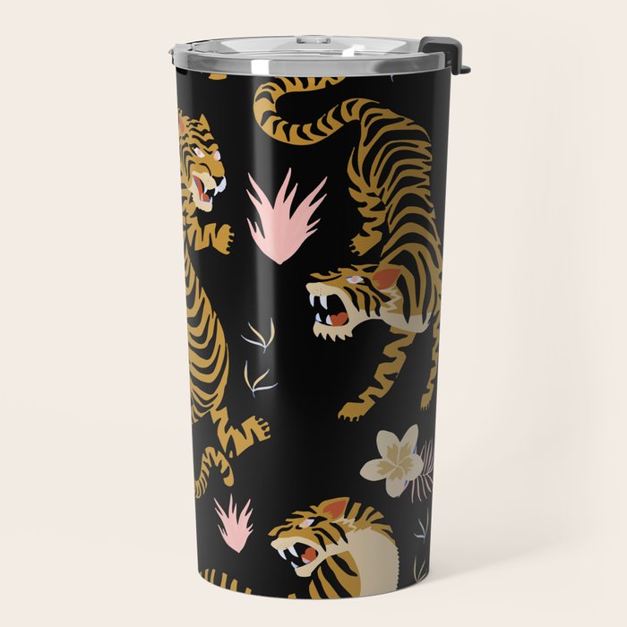 Tiger All Around Travel Mug Gallery Image 2