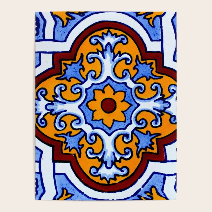 talavera mexican tile Poster Gallery Image 4
