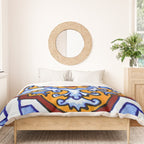 talavera mexican tile Duvet Cover Gallery Image 3