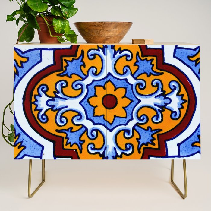 talavera mexican tile Credenza Gallery Image 1