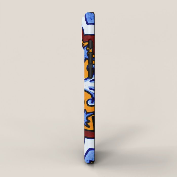 talavera mexican tile iPhone Case Gallery Image 2