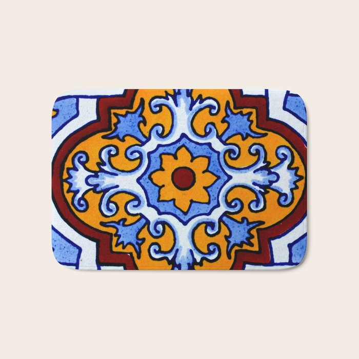 talavera mexican tile Bath Mat Gallery Image 1