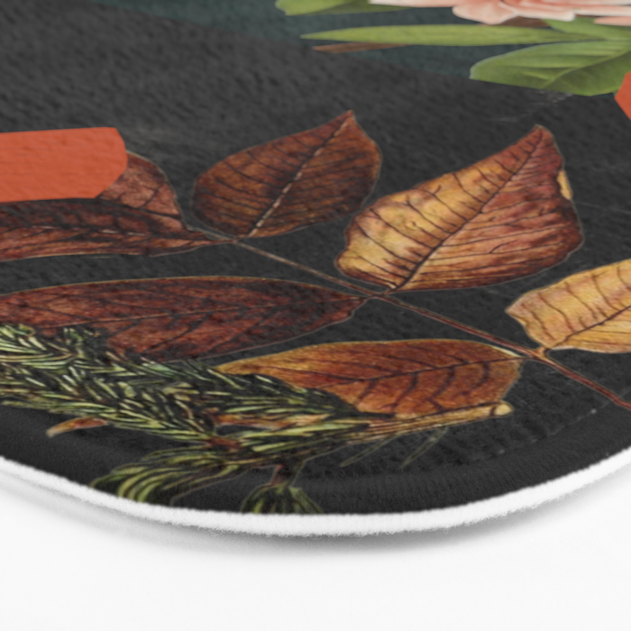 Floral Portrait 24 Bath Mat Gallery Image 3