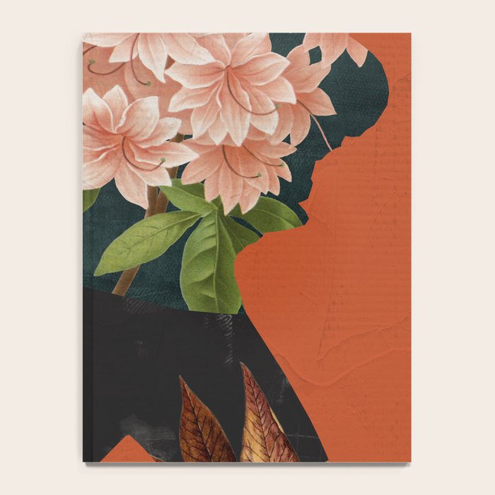 Floral Portrait 24 Notebook Gallery Image 4