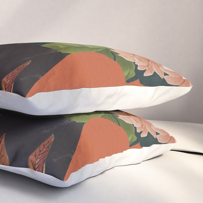 Floral Portrait 24 Pillow Sham Gallery Image 3