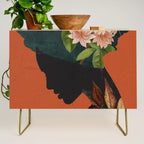 Floral Portrait 24 Credenza Gallery Image 1