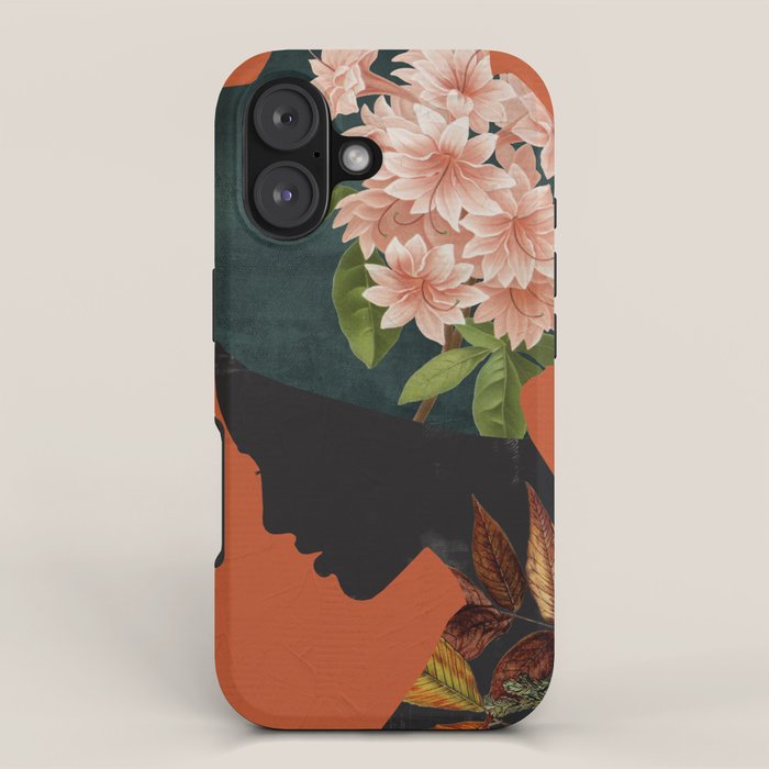 Floral Portrait 24 iPhone Case Gallery Image 1