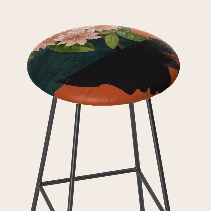 Floral Portrait 24 Stool Gallery Image 2