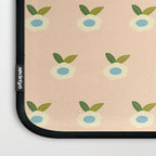 Simple Peach Floral - small flowers Laptop Sleeve Gallery Image 3