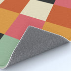 Bold Colorful Checks Pattern - Large XVIII Rug Gallery Image 4